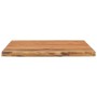 Square bathroom countertop solid acacia wood 60x60x3.8 cm by , Countertops - Ref: Foro24-370306, Price: 63,86 €, Discount: %