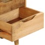 Mesita de noche de madera maciza de mango 40x30x59,5 cm de vidaXL, Mesitas de noche - Ref: Foro24-246788, Precio: 135,50 €, D...