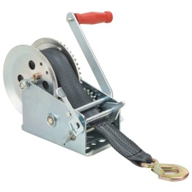 Manual winch with belt 1587 kg by vidaXL, Winches - Ref: Foro24-143996, Price: 47,99 €, Discount: %