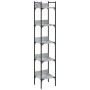 Bookcase with 5 shelves gray Sonoma wood 35x30x174 cm by , Bookcases and shelves - Ref: Foro24-838856, Price: 50,99 €, Discou...