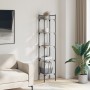 Bookcase with 5 shelves gray Sonoma wood 35x30x174 cm by , Bookcases and shelves - Ref: Foro24-838856, Price: 50,99 €, Discou...