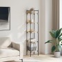 Bookcase with 5 shelves Sonoma oak wood 35x30x174 cm by , Bookcases and shelves - Ref: Foro24-838854, Price: 52,67 €, Discoun...