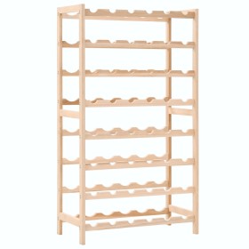 Cedar wood wine rack 57.5x28x102 cm by vidaXL, Wine racks - Ref: Foro24-246441, Price: 54,28 €, Discount: %