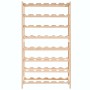 Cedar wood wine rack 57.5x28x102 cm by vidaXL, Wine racks - Ref: Foro24-246441, Price: 54,28 €, Discount: %