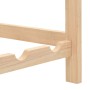 Cedar wood wine rack 57.5x28x102 cm by vidaXL, Wine racks - Ref: Foro24-246441, Price: 54,28 €, Discount: %