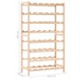 Cedar wood wine rack 57.5x28x102 cm by vidaXL, Wine racks - Ref: Foro24-246441, Price: 54,28 €, Discount: %