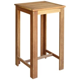 Solid acacia wood bar table 60x60x105 cm by vidaXL, Kitchen and dining tables - Ref: Foro24-246663, Price: 158,99 €, Discount: %