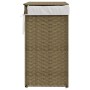 Laundry hamper with synthetic rattan lid 46x33x60 cm by , Laundry baskets - Ref: Foro24-372029, Price: 39,03 €, Discount: %