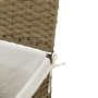 Laundry hamper with synthetic rattan lid 46x33x60 cm by , Laundry baskets - Ref: Foro24-372029, Price: 39,03 €, Discount: %