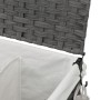 Cesto para ropa sucia con ruedas ratán gris 60x35x60,5 cm de , Cestas para ropa - Ref: Foro24-372041, Precio: 77,83 €, Descue...