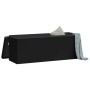 Folding black PVC storage bench by , Benches for halls and storage - Ref: Foro24-374906, Price: 69,85 €, Discount: %