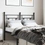 Cabecero de metal negro 120 cm de , Cabeceros y pies de cama - Ref: Foro24-374370, Precio: 40,99 €, Descuento: %