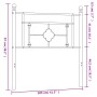 Kopfteil aus weißem Metall, 100 cm von , Kopf- und Fußteile - Ref: Foro24-374417, Preis: 29,99 €, Rabatt: %