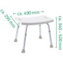 RIDDER White bathroom stool 150 kg A00601101 by RIDDER, Shower seats and benches - Ref: Foro24-421605, Price: 81,70 €, Discou...