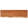 Rechteckiges Wandregal aus Akazienholz mit lebender Kante, 60 x 20 x 2,5 cm von , Regale und Regale - Ref: Foro24-370224, Pre...