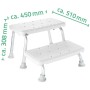 RIDDER Taburete de dos niveles blanco 150 kg A0102001 de RIDDER, Movilidad y accesibilidad - Ref: Foro24-421612, Precio: 98,0...