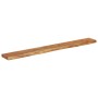 Rectangular wall shelf acacia wood live edge 160x20x2.5cm by , Shelves and shelves - Ref: Foro24-370232, Price: 56,98 €, Disc...