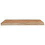 Rectangular wall shelf acacia wood live edge 50x40x2.5 cm by , Shelves and shelves - Ref: Foro24-370247, Price: 34,88 €, Disc...