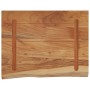 Rechteckiges Wandregal aus Akazienholz mit lebender Kante, 50 x 40 x 2,5 cm von , Regale und Regale - Ref: Foro24-370247, Pre...