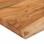 Rechteckiges Wandregal aus Akazienholz mit lebender Kante, 50 x 40 x 2,5 cm von , Regale und Regale - Ref: Foro24-370247, Pre...