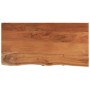 Encimera de baño rectangular madera maciza acacia 120x60x2,5 cm de , Encimeras - Ref: Foro24-370264, Precio: 98,77 €, Descuen...