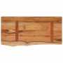 Rectangular wall shelf acacia wood live edge 40x20x3.8 cm by , Shelves and shelves - Ref: Foro24-370270, Price: 24,83 €, Disc...