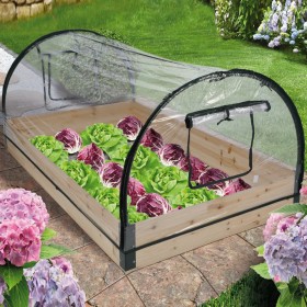 HI Greenhouse with wooden structure 120x80x50 cm by HI, Greenhouses - Ref: Foro24-423921, Price: 55,99 €, Discount: %