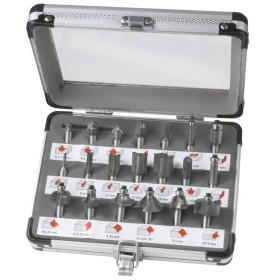 FERM Router Bit Set 20 Pieces PRA1008 by , Milling bits - Ref: Foro24-404792, Price: 26,99 €, Discount: %