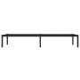 Estructura de cama metal negro 75x190 cm de , Camas y somieres - Ref: Foro24-373645, Precio: 73,33 €, Descuento: %