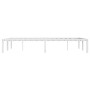 White metal bed frame 120x190 cm by , Beds and slatted bases - Ref: Foro24-373670, Price: 72,99 €, Discount: %