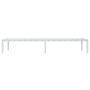 White metal bed frame 80x200 cm by , Beds and slatted bases - Ref: Foro24-373664, Price: 72,21 €, Discount: %