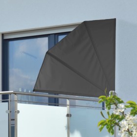 HI Balcony awning 1.2x1.2 m black polyester by HI, Umbrellas - Ref: Foro24-423920, Price: 55,99 €, Discount: %