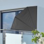 HI Balcony awning 1.2x1.2 m black polyester by HI, Umbrellas - Ref: Foro24-423920, Price: 55,47 €, Discount: %