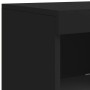 Sideboard mit LED-Leuchten schwarz 181,5x37x100 cm von , Sideboards - Ref: Foro24-3209178, Preis: 249,14 €, Rabatt: %