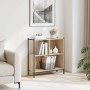 Sonoma oak engineered wood shelf 72x28x77.5 cm by , Bookcases and shelves - Ref: Foro24-838879, Price: 52,99 €, Discount: %