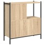 Sonoma oak engineered wood shelf 72x28x77.5 cm by , Bookcases and shelves - Ref: Foro24-838879, Price: 52,99 €, Discount: %