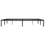 Black metal bed frame 183x213 cm by , Beds and slatted bases - Ref: Foro24-373660, Price: 92,77 €, Discount: %