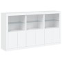 Sideboard with white LED lights 181.5x37x100 cm by , Sideboards - Ref: Foro24-3209149, Price: 265,87 €, Discount: %