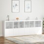 Sideboard mit weißen LED-Leuchten 283x37x100 cm von , Sideboards - Ref: Foro24-3209163, Preis: 430,69 €, Rabatt: %