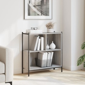 Sonoma gray engineered wood shelf 72x28x77.5 cm by , Bookcases and shelves - Ref: Foro24-838881, Price: 50,99 €, Discount: %