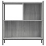 Estantería madera de ingeniería gris Sonoma 72x28x77,5 cm de , Librerías y estanterías - Ref: Foro24-838881, Precio: 49,83 €,...