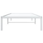 Estructura de cama de metal blanca 90x190 cm de , Camas y somieres - Ref: Foro24-373665, Precio: 55,99 €, Descuento: %