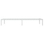 Estructura de cama de metal blanca 90x190 cm de , Camas y somieres - Ref: Foro24-373665, Precio: 55,99 €, Descuento: %