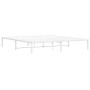 Estructura de cama de metal blanco 183x213 cm de , Camas y somieres - Ref: Foro24-373678, Precio: 88,27 €, Descuento: %