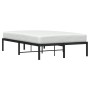 Estructura de cama de metal negro 120x190 cm de , Camas y somieres - Ref: Foro24-373652, Precio: 104,99 €, Descuento: %