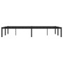 Black metal bed frame 120x190 cm by , Beds and slatted bases - Ref: Foro24-373652, Price: 104,99 €, Discount: %