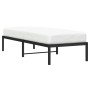 Estructura de cama de metal negro 80x200 cm de , Camas y somieres - Ref: Foro24-373646, Precio: 77,94 €, Descuento: %