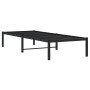 Estructura de cama de metal negro 80x200 cm de , Camas y somieres - Ref: Foro24-373646, Precio: 77,94 €, Descuento: %