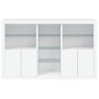 Sideboard with white LED lights 162x37x100 cm by , Sideboards - Ref: Foro24-3209170, Price: 253,99 €, Discount: %