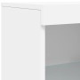 Sideboard with white LED lights 162x37x100 cm by , Sideboards - Ref: Foro24-3209170, Price: 253,99 €, Discount: %